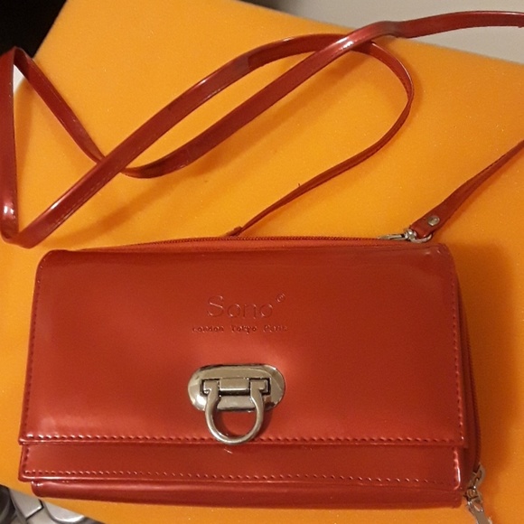 SONO Handbags - WOMEN'S WALLET STYLE HANDBAG WITH STRAP